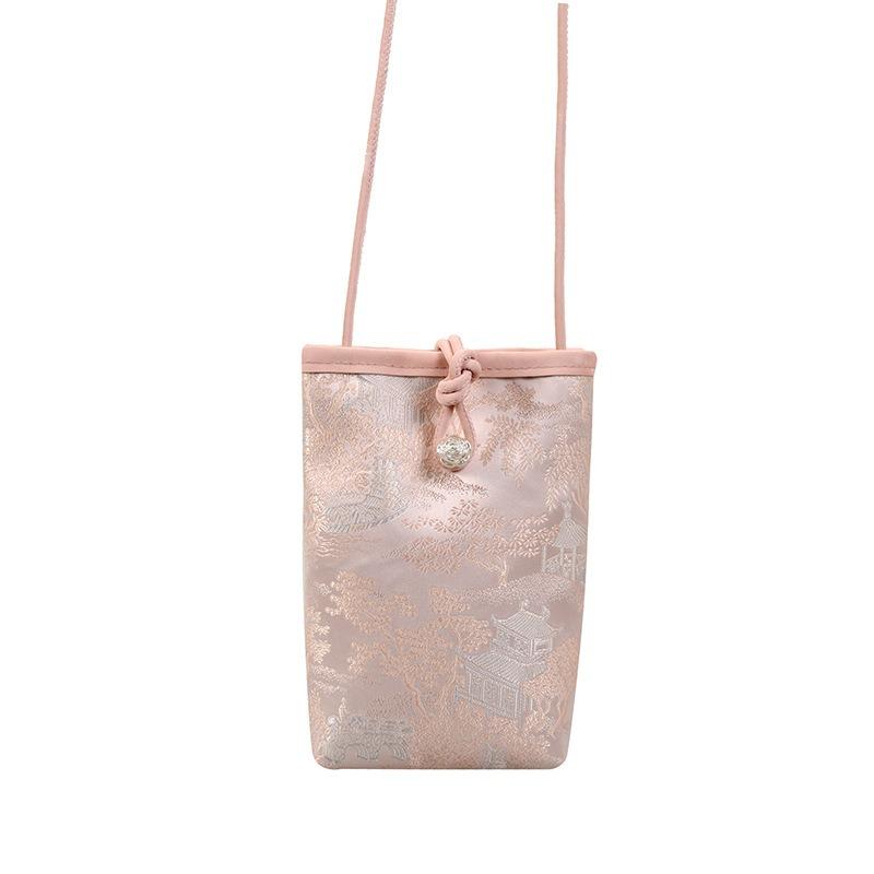Summer New Vertical Mobile Phone Bag Fashionable, Simple and Versatile and Beautiful Casual Shoulder Messenger Bag Women