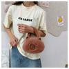 Animal Capybara Plush Handbag Cartoon Cartoon Shoulder Bag Couple