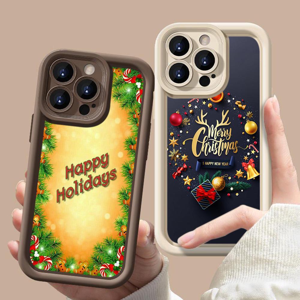 Husă moale Sky Eye Ladder pentru Xiaomi 14T Redmi 13c 14c Note 12 13 Pro Toate modelele Xiaomi Redmi Huse pentru telefon NY38 Anul Nou Crăciun fericit Pom de Crăciun