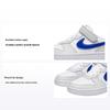 Court Borough Low Recraft Comfortable Versatile Slip-Resistant Durable Low-Top Kids Skate Shoes Kids Sneakers White Blue DV5457125