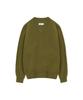 BROWNYARD Extra Super Fine V-Neck Knit, Olive