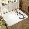 Astolfo Floor Mat Soft Thickened Absorbent Non-Slip Bedroom Living Room Door Mat Home Decor Flannel Rugs