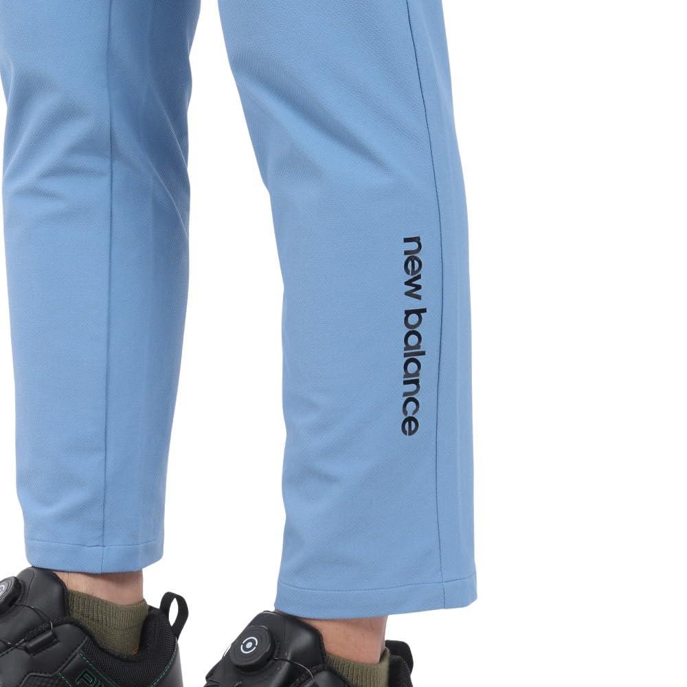 Golf Cropped Pants Quick UV 5 [New Balance] Men's (Sweat Absorbent, Drying, Protection, Stretch) / 012-4131003 112_Blue [L]