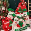 Christmas Gift Bags Xmas Santa Sacks Packaging Knitted Storage Bag Merry Christmas Kids Candy Bag Home Decor Christms Decoration