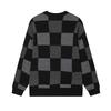 Fila Original Checkered Fashion Warm Pullover Sweater Men Sweater Black F51M519402FBK