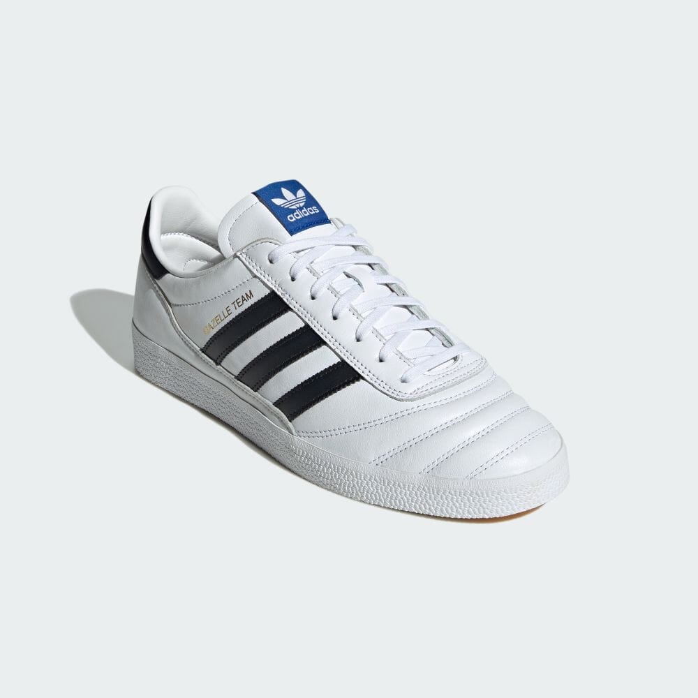 Adidas GAZELLE TEAM Footwear White Sneakers ORIGINALS Unisex II0005 Footwear White / Core Black / Blue