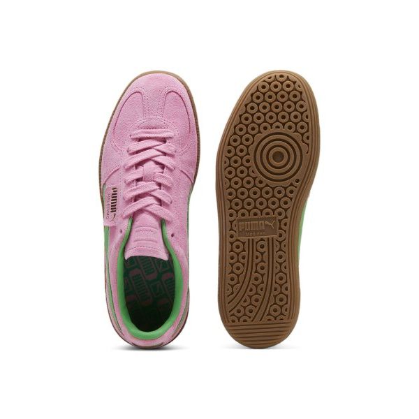 Puma Palermo Special Pink Delight Green Unisex Sneakers Gum 397549-01
