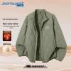 Jeanswest Men's Lightweight Stand-Collar Padded Jacket