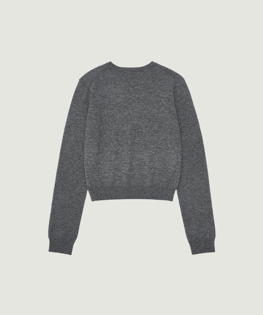 GROVE Elena L/S Knit (Charcoal)