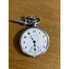 Used MOVADO Manual Winding Pocket Watch Silver