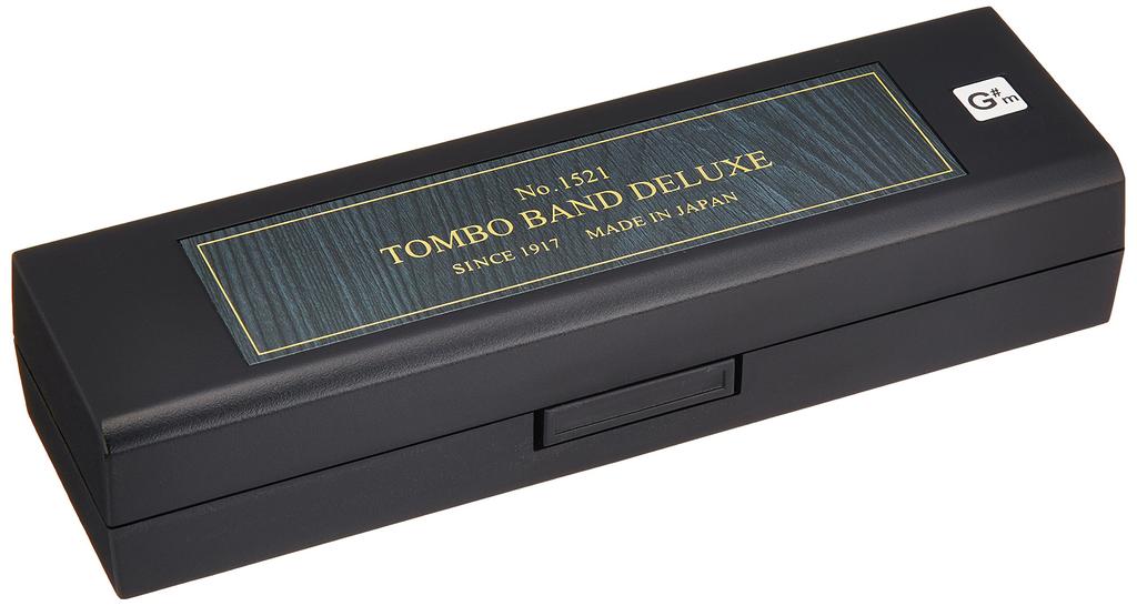TOMBO Double Tone Harmonica Key Special Dragonfly Band 21 Holes 1521 G#m