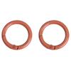 2/5/10Pcs Alloy Spray Painted Open Ring Spring Buckle Clasps For Key Bag Accessories