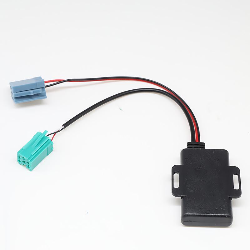Renault DC12V 6Pin Bluetooth AUX Audio Adapter for Car Stereo