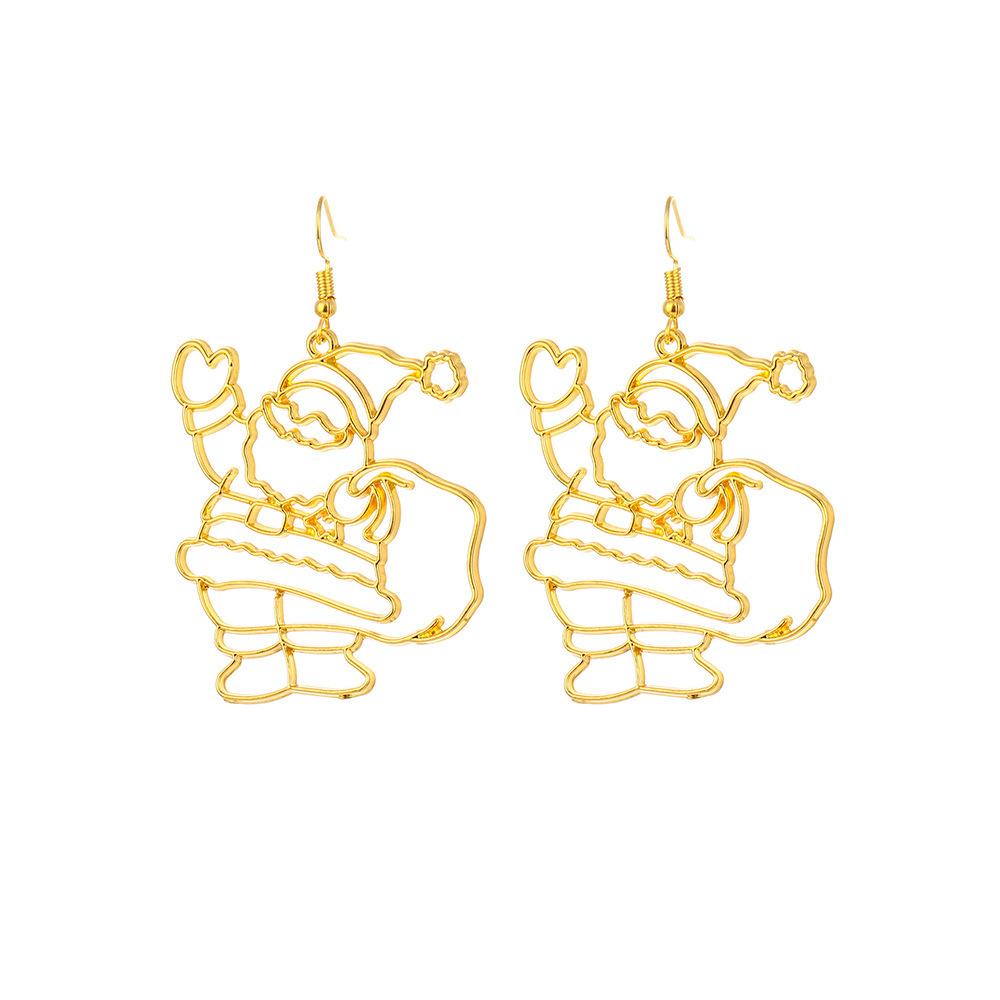 

Beautiful Santa Alloy Reindeer Earrings Christmas Themed Jewelry For Women Kids And Santa