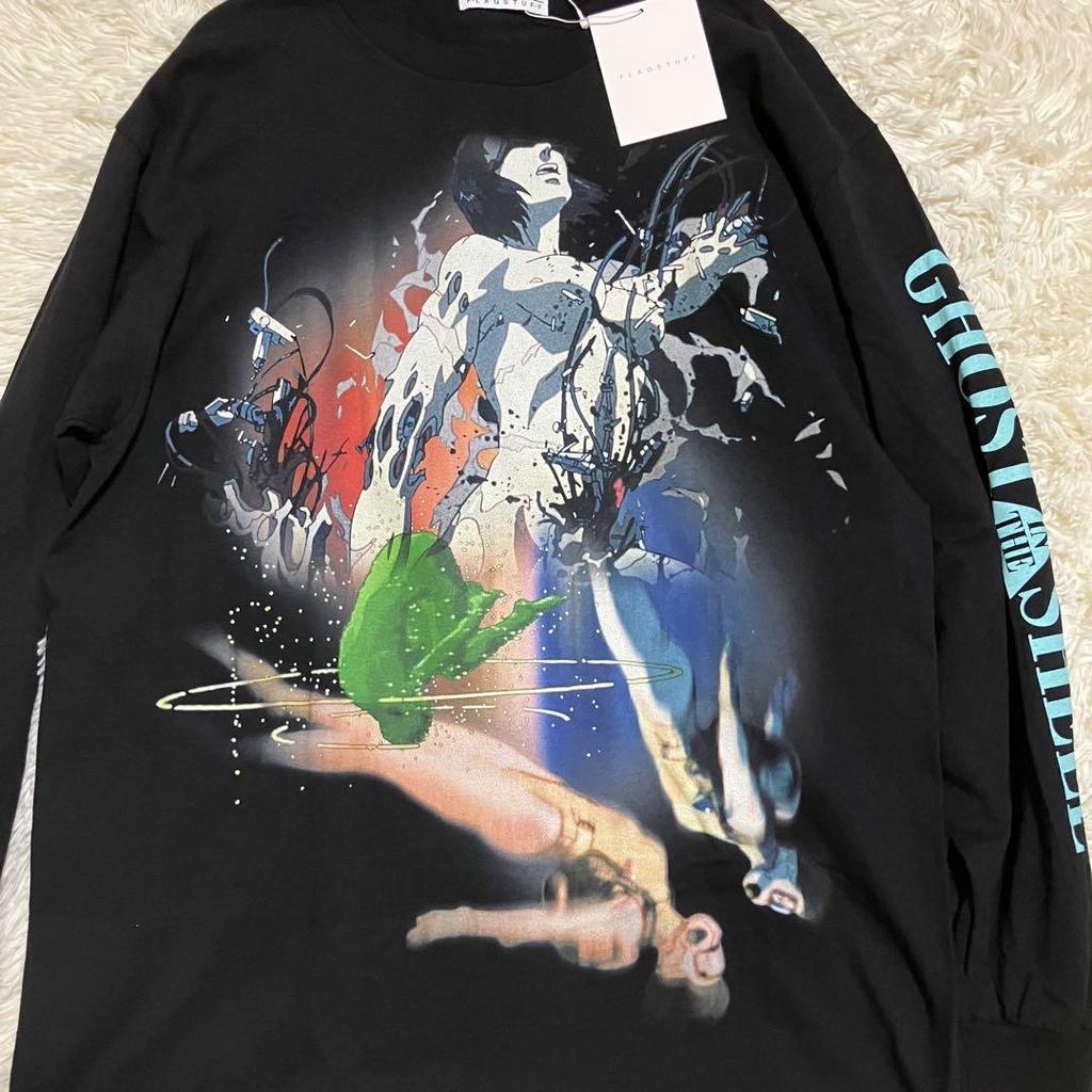 [USED] Flagstaff Ghost In the Shell Double-sided Print Long Shirt