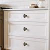 Vintage Brass Cabinet Knobs Zinc Alloy Drawer Pulls Antique Cupboard Handles For Kitchen Dresser Furniture Hardware