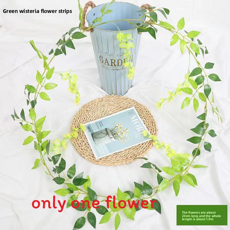 Wisteria Artificial Flowers For Garden Decor With Durable Plastic Vine For Indoor And Outdoor Use