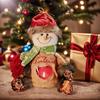 Christmas Gift Bags Zipper Design Xmas Treat Pouch Creative  Candy Bag Xmas Gift & Party Favor Bags for Gifts Apples Candy