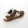 MOBUS Men's Suede and Genuine Leather Sneakers, Sport, Casual, Walking, Commuting, School, Travel, Current Model, BERLIN SD (BURNED UMBER/WHITE, Size