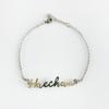 Kpop Nct Member Signature Bracelet  Color Stainless Steel Chain Bracelets For Women Fans Jewelry Accessories