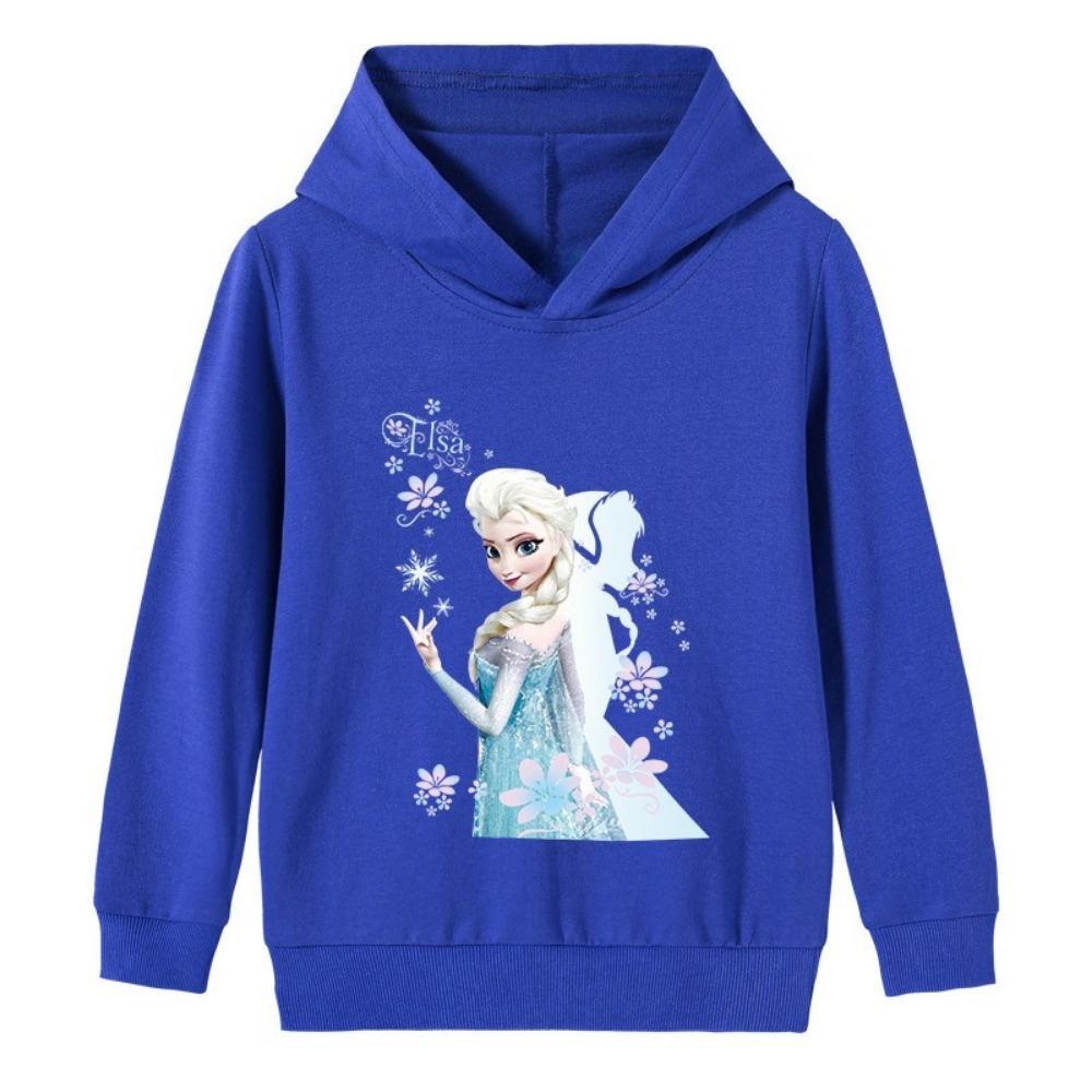 

Детская толстовка с милым принтом «Холодное сердце» от Disney, новый теплый топ для осени и зимы, и удобный и мягкий свитшот 100