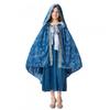 Costume Mantello con Cappuccio Medievale Rinascimentale per Bambine Ragazze Outfit per Spettacolo Teatrale Cosplay