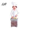 Recipe Holder Magnets 3D Cartoon Chef Refrigerator Magnet Resin Baker Decorative Fridge Memo Notes Photo for Home Decor Theme Ornaments
