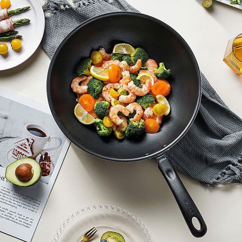 Supor Red Dot Non-Stick 4-Piece Cookware Set