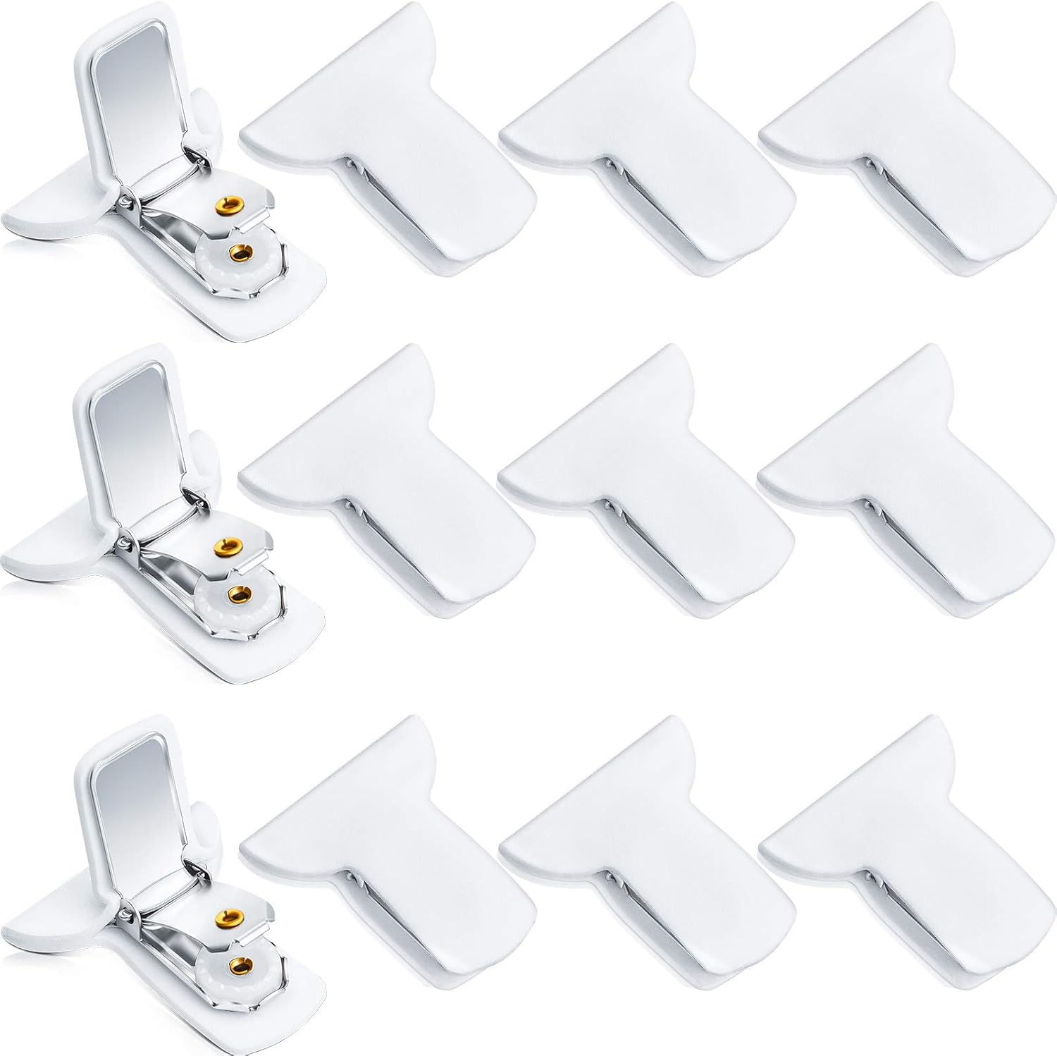 

1-10PCS Padded Comforter Clips Strong Fixation Anti Slip Duvet Clips White Padded Clips for Prevents Moving Inside Duvet Cover