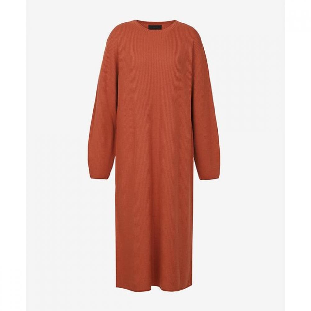 Wool Rib Long Knit Dress Aewfd9100
