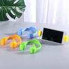 Thumbs Up Phone Holder Lazy Mobile Phone Thumb Stand Portable Elastic Creative Universal Cell Phone IPad Stand Phones Bracket