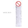 Crystal Penis Sleeve Prezervative reutilizabile pentru bărbați Mărirea penisului Extensor de penis Produse erotice intime Produse pentru adulți Sex Shop