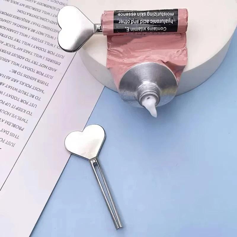 Rotating Manual Metal Toothpaste Squeezer Multifunction 1Pc Tube Press Clamp for Bathroom Personal Care Cosmetic Tubes