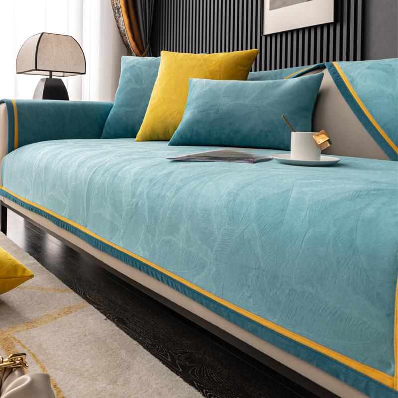 

Простая подушка для дивана в скандинавском стиле, универсальная легкая подушка для четырех сезонов, роскошная нескользящая подушка, новый высококачественный чехол для дивана, тканевый чехол 70*70cm