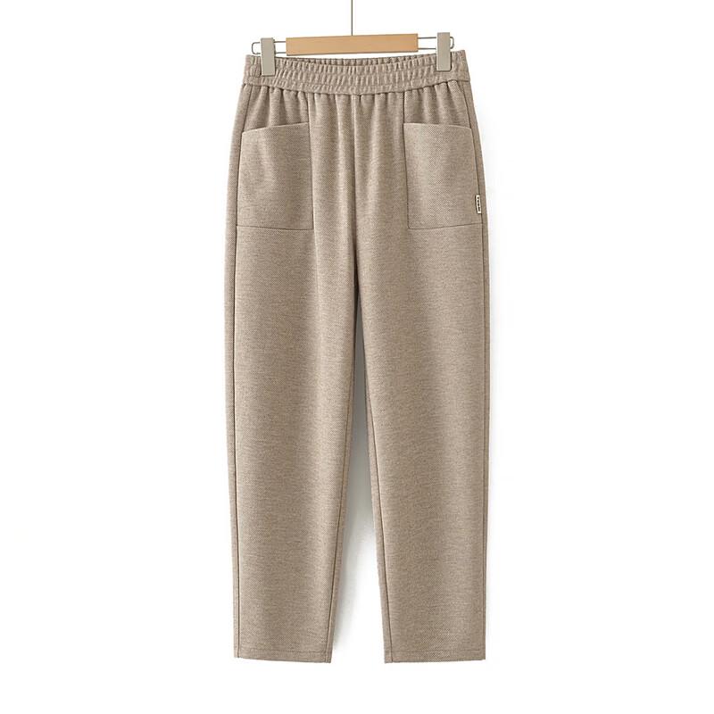 LangSha Mid-Aged Women's Straight-Leg Casual Sweatpants