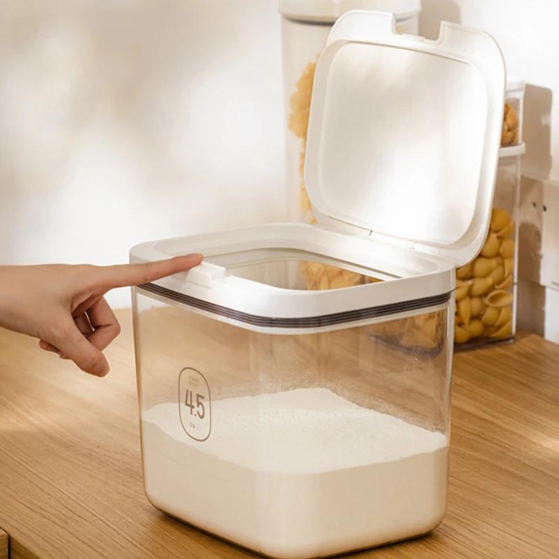 Sealed Flour Bucket Household Food Grade Storage Special Drum Insect-proof Moisture-proof Small Capacity Special Purpose Bucket