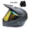 Carbon Fiber Pattern ABS Mater Full Face Moto Racing Helmet DOT Outdoor Adult  MX Motocross Off-Road Dirt Bike Motorcycle ATV M