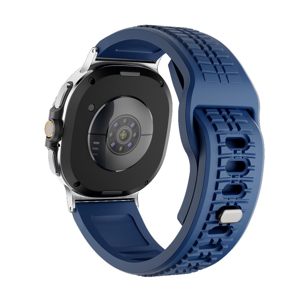 Sports Silicone Bracelet for Samsung Galaxy Watch Ultra 2025 47mm Soft Wrist Straps for Galaxy Watch 8 Classic 46mm 8 40mm 44mm