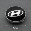 4 ks 56mm 60mm 65mm Středová krytka náboje kola auta Pro Hyundai Accent Elantra Veloster Getz Tucson i20 Krytky ráfku Samolepky Příslušenství