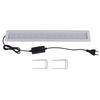 LED Fish Tank Light Ultra Thin High Brightness Button Switch Durable Aquarium Lamp with Bracket 12W