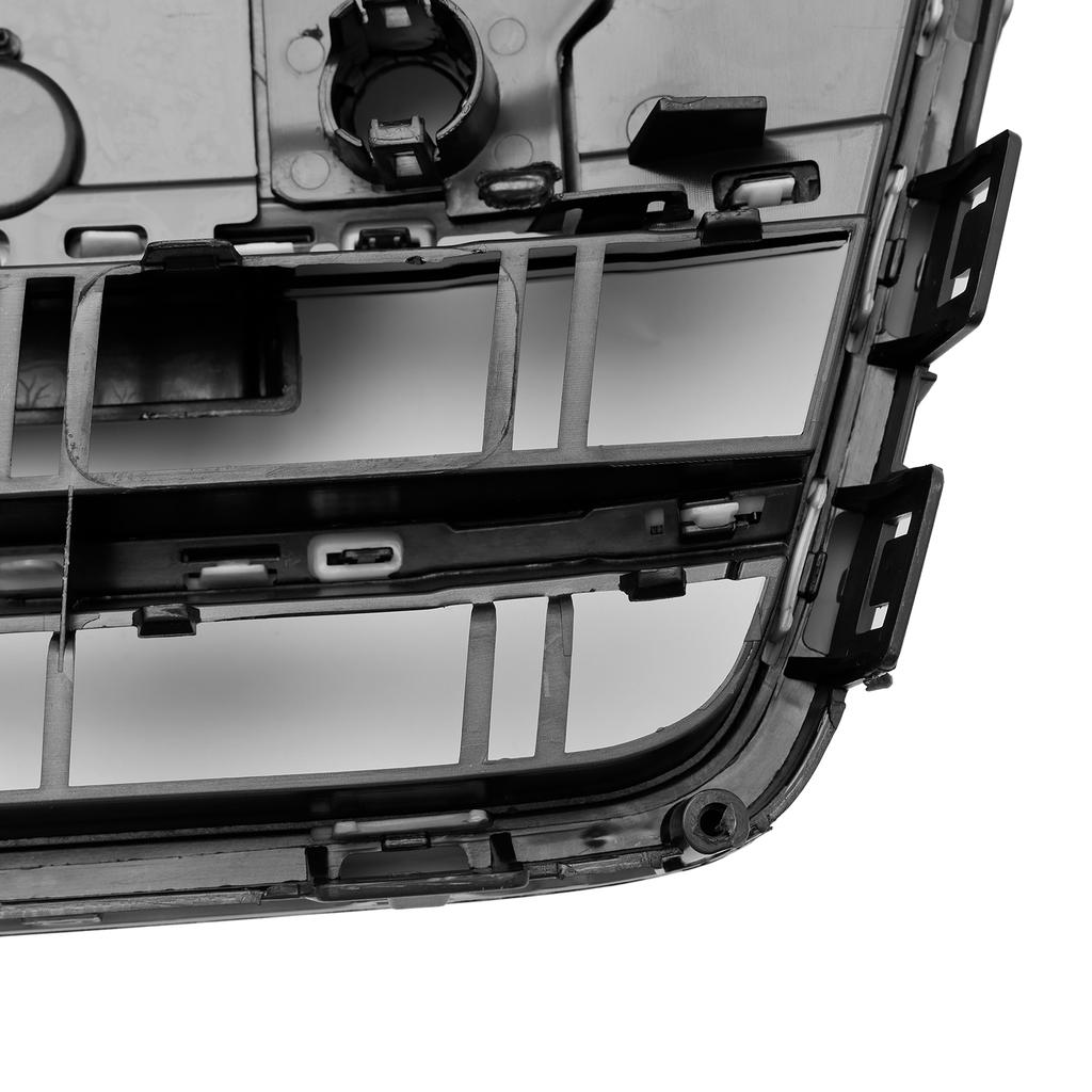 S6 Style Front Bumper Grille Grill Fit A6 S6 C7 2016-2018 Black