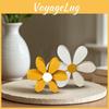 Wooden Daisy Ornaments Spring Home Decor Rustic Style Gift For Housewarming