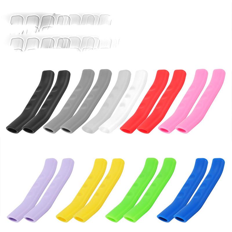 Bicycle Accessories Brake Lever Red Silicone Protector for Scooter Bike Levers Cover