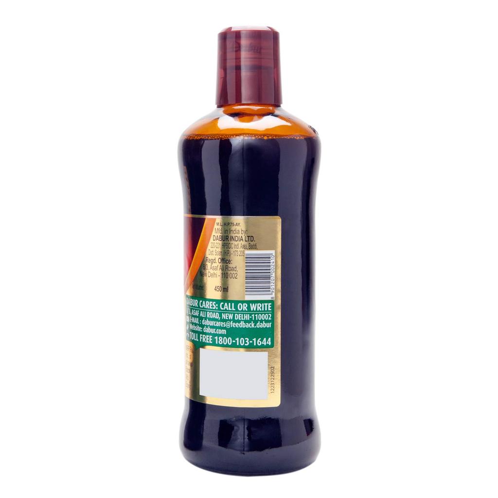 Dabur Ashwagandharishta Ayurvedic Liquid for Stress, Energy, Vitality & Healthy Sleep 450ml