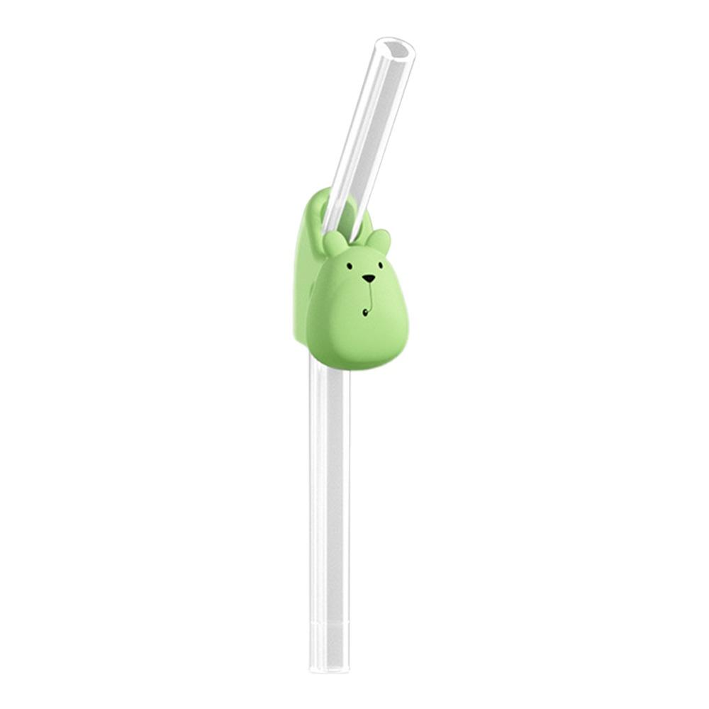 Portable Baby Buckle Straw Multi-function Water Cup Accessories Children's Silicone Suction Soft