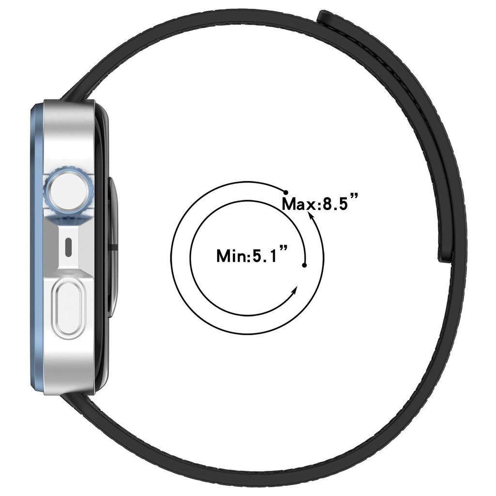 Magnetic Loop For Huawei Watch Fit 4 Pro/4/3 Strap Silicone Sport Replacement Belt Bracelet Correa Huawei Fit4 4Pro Fit3 Band