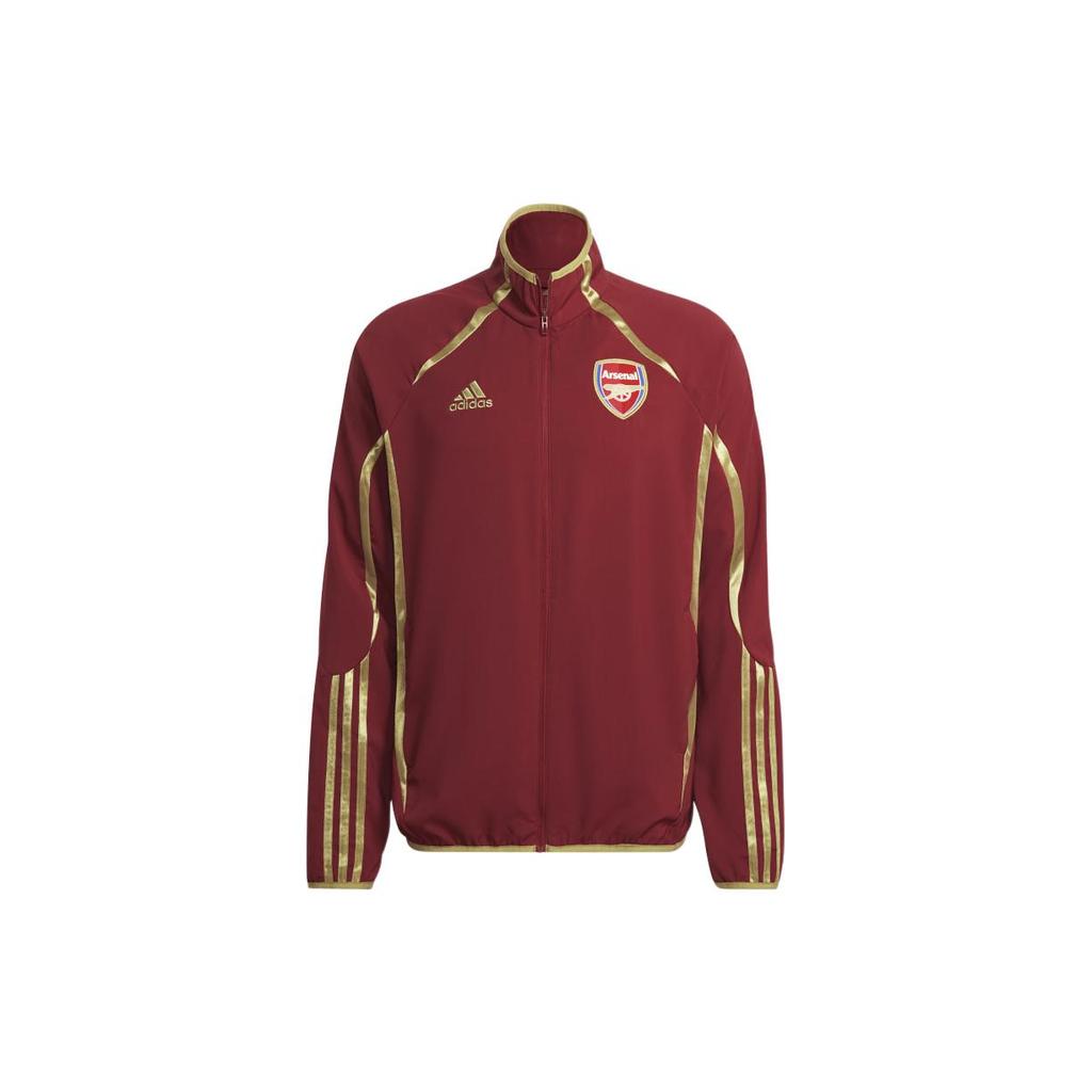 New Adidas Arsenal Jacket Men's Dark Red HA2718