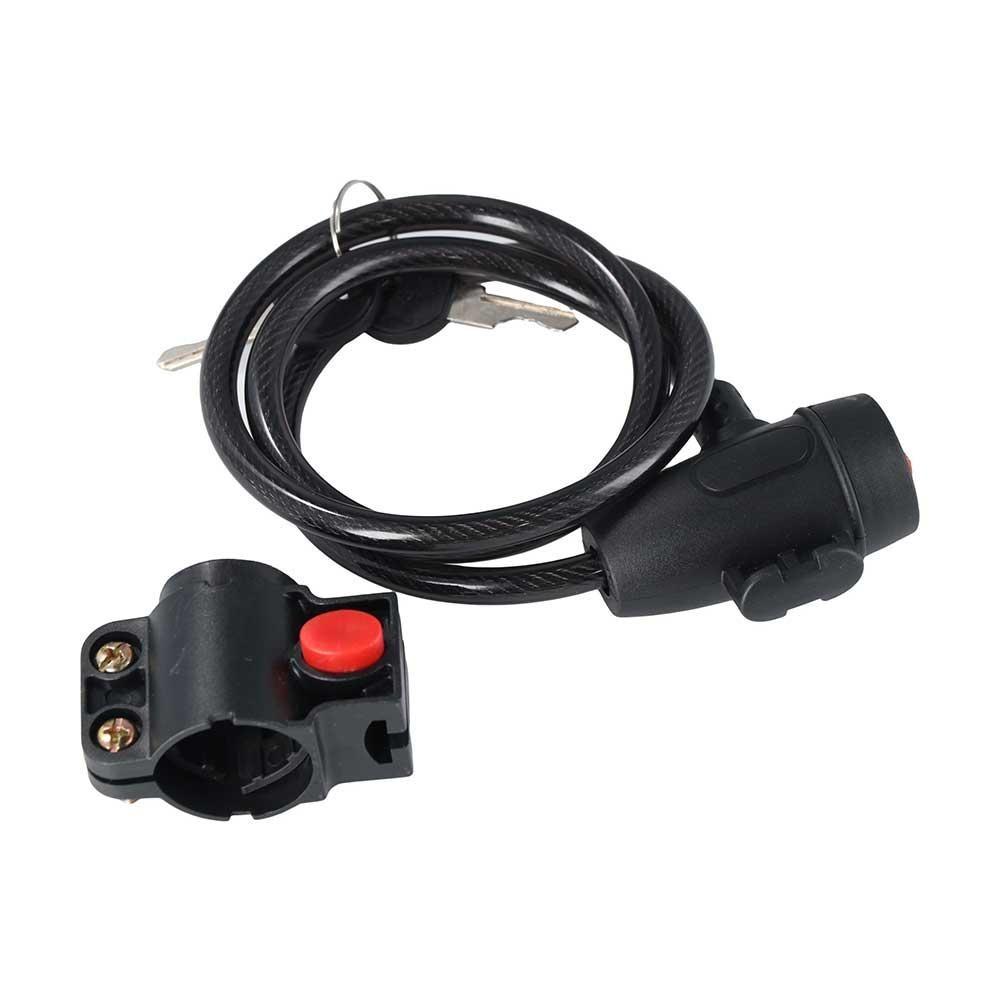Coil Steel Cable Anti-Theft Universal Motorcycle Circle Lock Wire Bicycle Lock Security