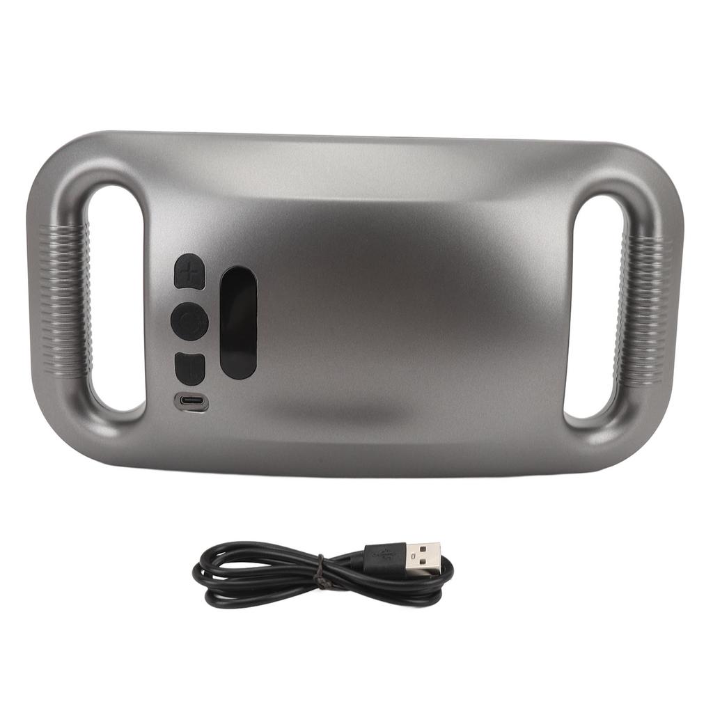 4 Head Back Massager Gun 6 Strengths Sore Relief Muscle Relaxation Intelligent LCD Display 30W Deep