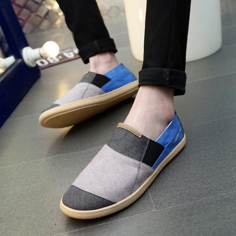 Flat Casual Shoes For Men New Man's Sneakers Slip On Loafers Men's Sneakers Fisherman Sneakers Shoes Male